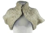 Dámské béžové kožešinové bolerko Coast 