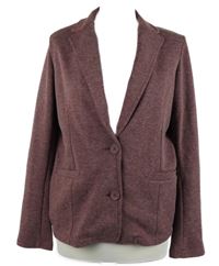 Dámské vínové teplákové sako Multiblu