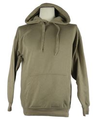 Pánská béžová mikina s kapucí Pull&Bear 