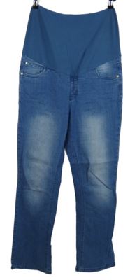 Dámské světlemodré těhotěnské džegíny Neun Monate 