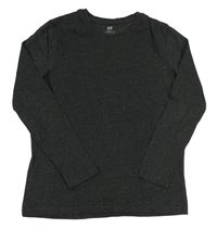 Antracitové triko H&M