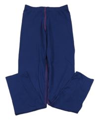 Tmavomodré spodní funkční legíny Crane