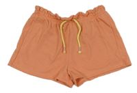 Oranžové teplákové kraťasy Matalan