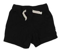 Černé teplákové kraťasy H&M