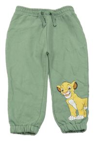 Zelené tepláky s lvíčkem Primark