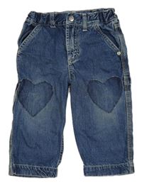 Modré rifle se srdíčky