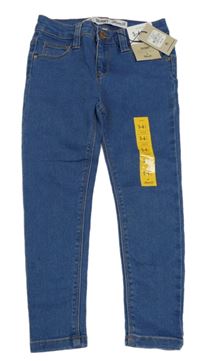 Nové - Modré skinny rifle Denim Co.