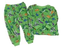 Zelené plyšové pyžamo s Toy Story George