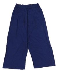 Tmavomodré culottes kalhoty Y.F.K.