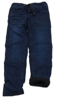 Tmavomodré podšité rifle Alive