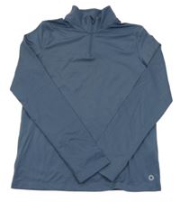 Modrošedé funkční sportovní triko M&S