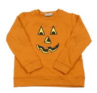 Oranžová mikina s dýní Stell McCartney