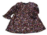 Barevné flitrové šaty Dunnes