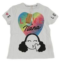 Nové - Bílé tričko s potiskem 