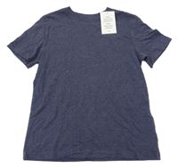 Nové - Tmavomodré tričko H&M