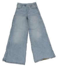 Světlemodré šisované teplákové rifle C&A