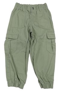 Světlekhaki cargo cuff paper bag rifle PRIMARK