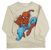 Béžová mikina se Spidermanem H&M