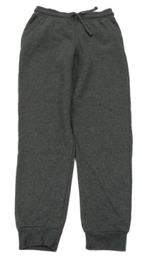 Tmavošedé melírované tepláky Primark