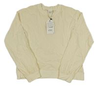 Nové - Krémové mikinotriko Zara