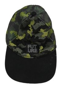 Army-černá kšiltovka s nápisem Kiki&Koko