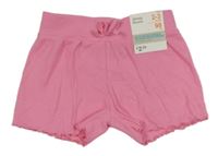 Nové - Růžové žebrované kraťasy Primark