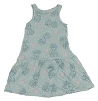 Světlemodré bavlněné šaty s Elsou H&M