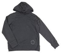 Tmavošedá mikina s kapucí John Lewis