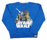 Modrá mikina se StarWars 