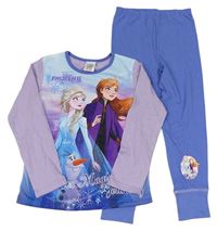 Lila-modré pyžamo s Frozen zn. Disney