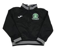 Černá sportovní mikina s nášivkou Joma 