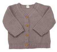 Lila propínací svetr H&M