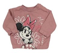 Růžová mikina s Minnie Primark