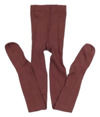 Fialové punčocháče Zara