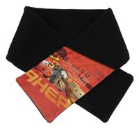 Černo-červená fleecová šála - Auta Disney