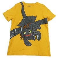 Hořčicové tričko - Jak vycvičit draka C&A