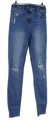 Dámské světlemodré skinny rifle Denim 