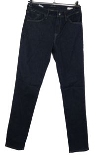 Dámské tmavomodré skinny rifle Mavi 