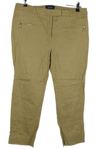 Dámské béžové capri kalhoty River Island 