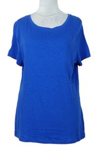 Dámské kobaltově modré tričko M&Co