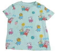 Světlemodré tričko s Peppa pig M&S