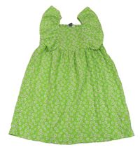 Zelené květinové šaty Primark
