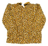 Žluté triko s flíčky WE