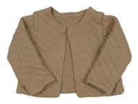 Hnědá prošívaná mikina George