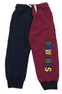 Modro-vínové tepláky Harry Potter