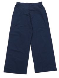 Tmavomodré culottes kalhoty