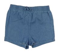Modré lehké riflové kraťasy Primark