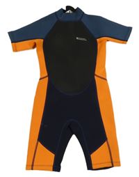 Tmavomodro-oranžový neopren s nápisem Mountain Warehouse