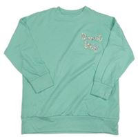 Nové - Mátové mikinotriko s metalickým nápisem Dunnes stores