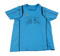 Modré sportovní tričko s nápisem Erima